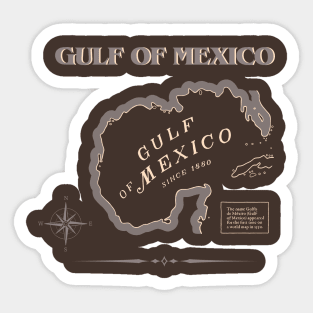 gulf-of-mexico Sticker